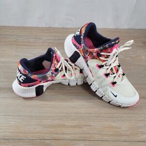 Nike Free Metcon 5 Women's Athletic Shoes Tie Dye Print Pink Size 10
